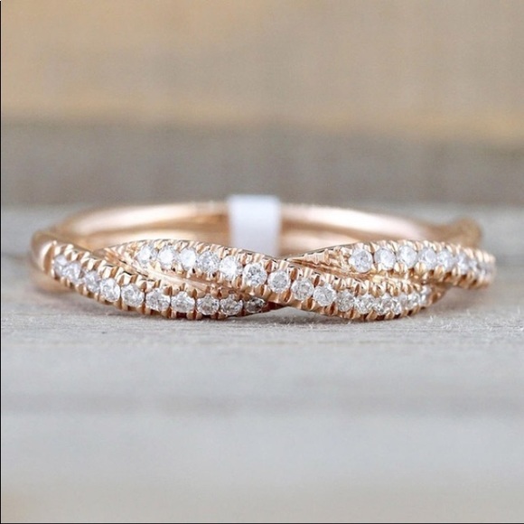 ๐ฅ๐14k Gold Fine Simplicity Rope Twisted Bandโs๐ - Picture 4 of 12